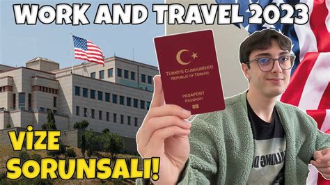 work and travel vize soruları
